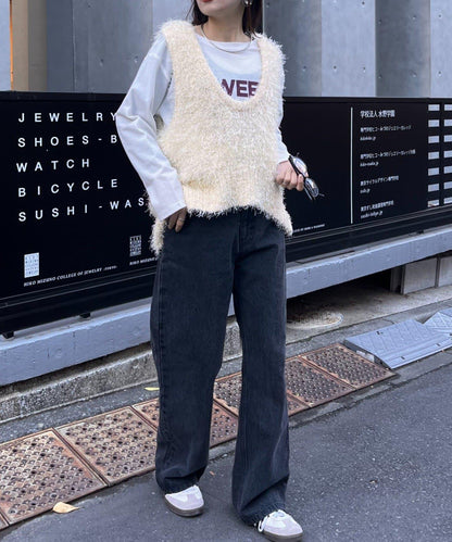 【2025年春夏新款】深色混紡羽絨馬甲