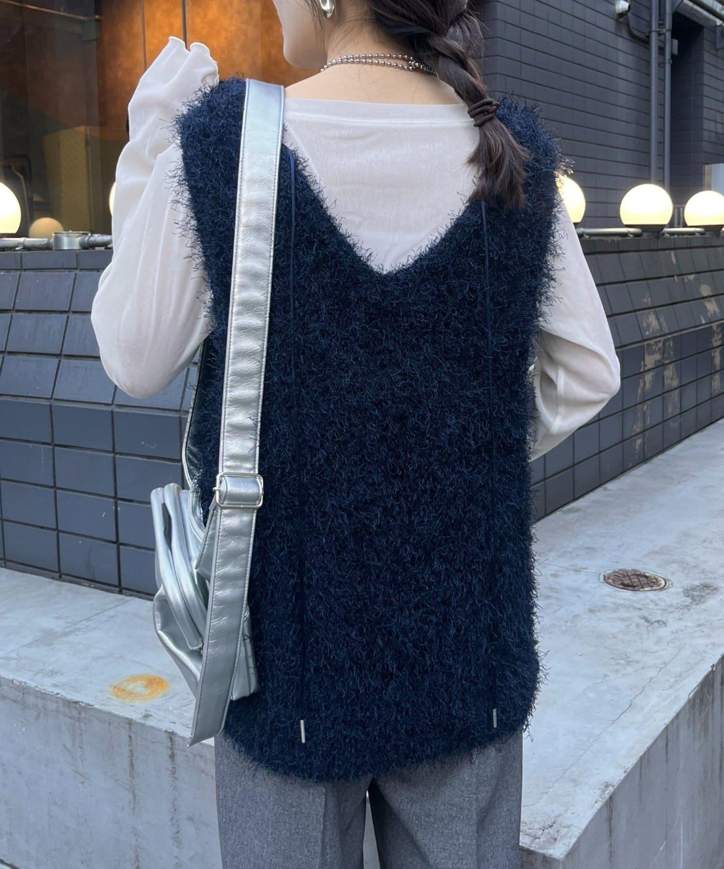 【2025年春夏新款】深色混紡羽絨馬甲