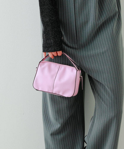 防汙2WAY中縫迷你單肩包