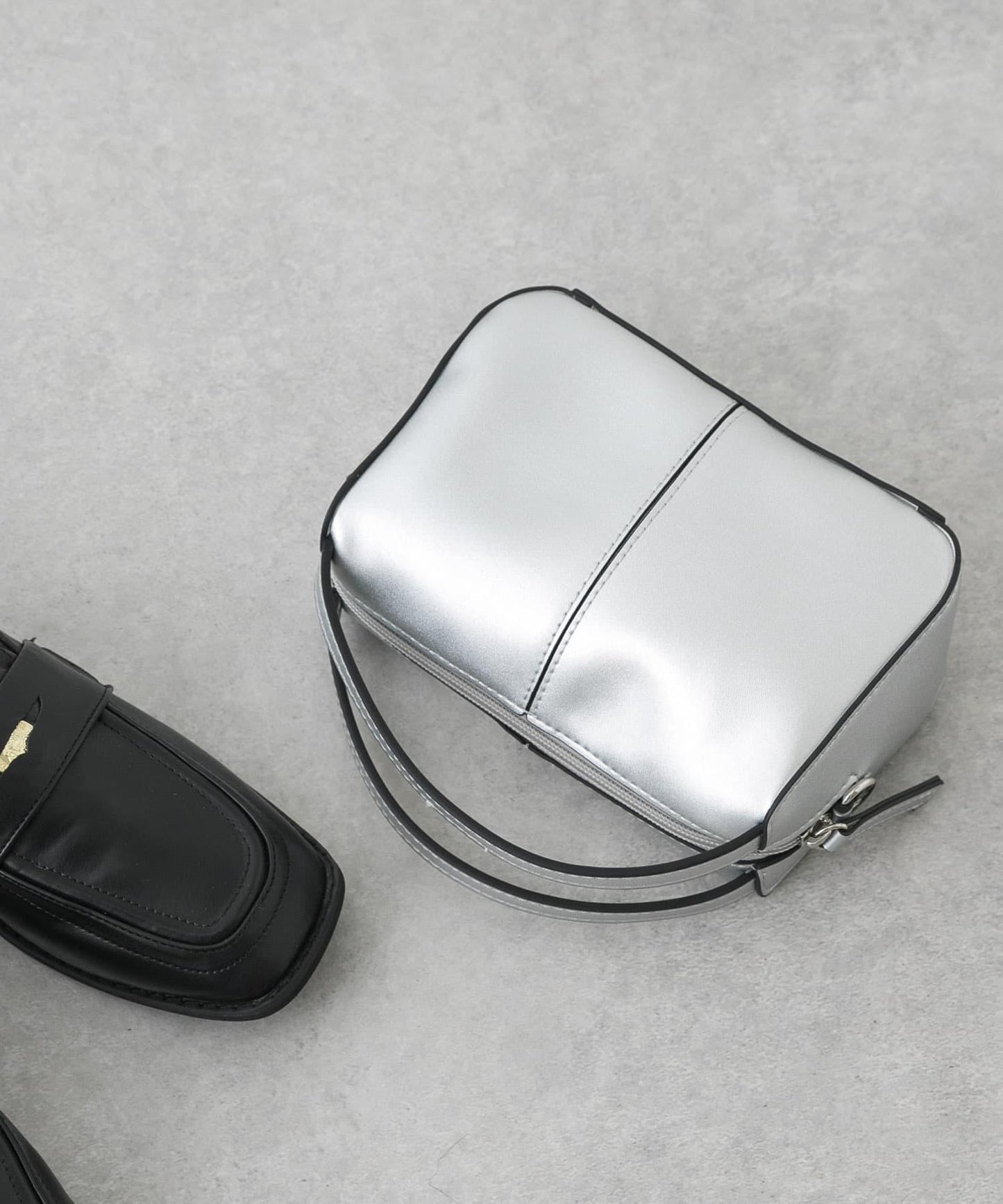 防汙2WAY中縫迷你單肩包