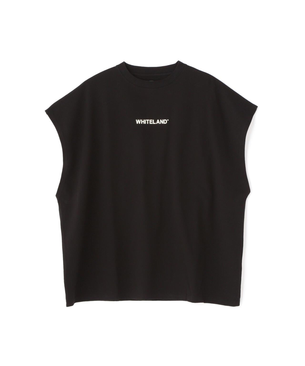 WHITELAND/ホワイトランド LOGO NOSLEEVES 無袖上衣