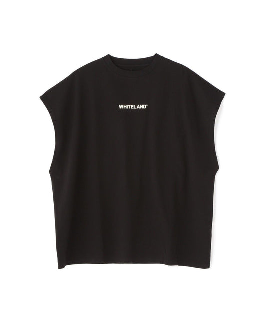 WHITELAND/ホワイトランド LOGO NOSLEEVES 無袖上衣