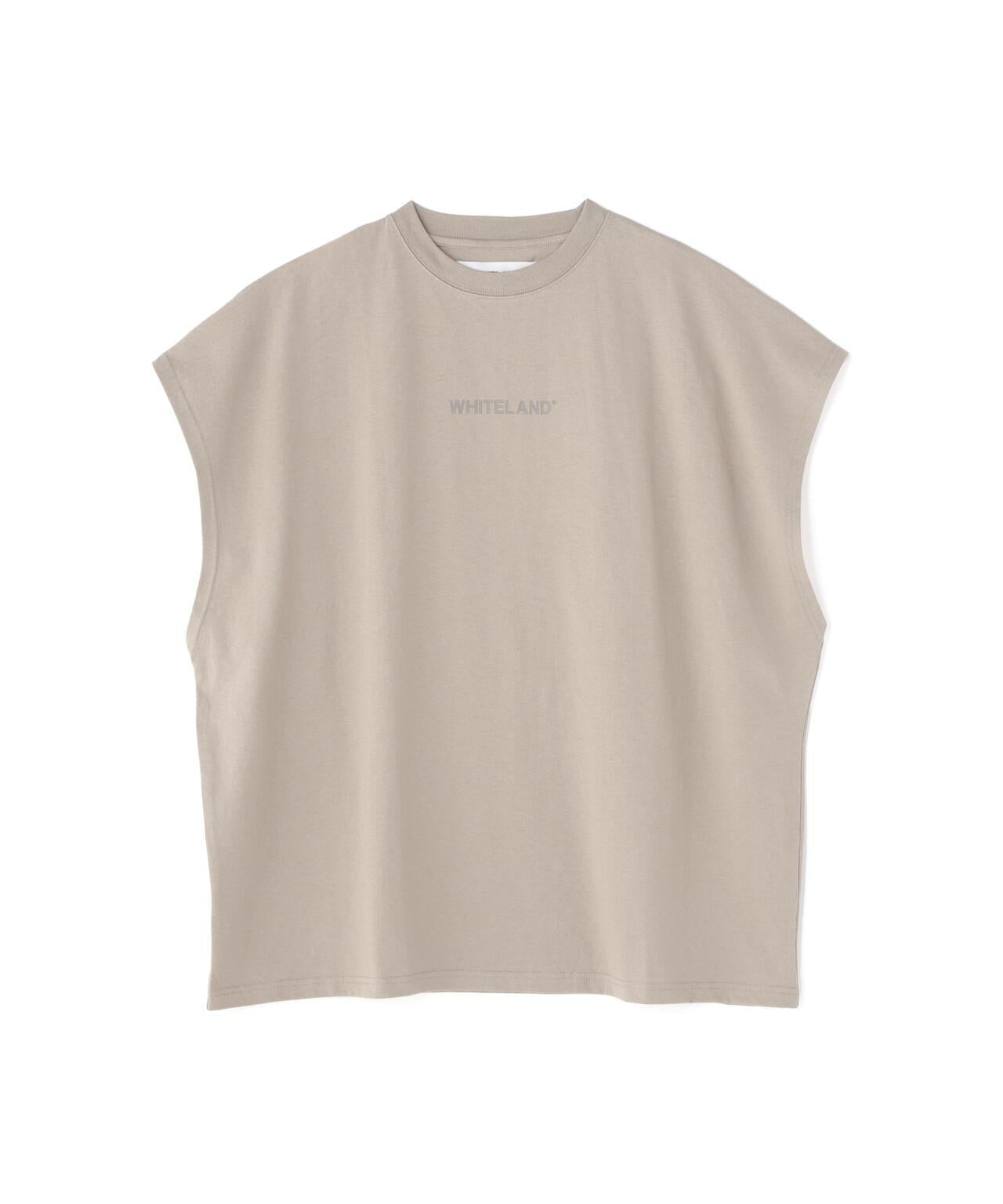 WHITELAND/ホワイトランド LOGO NOSLEEVES 無袖上衣