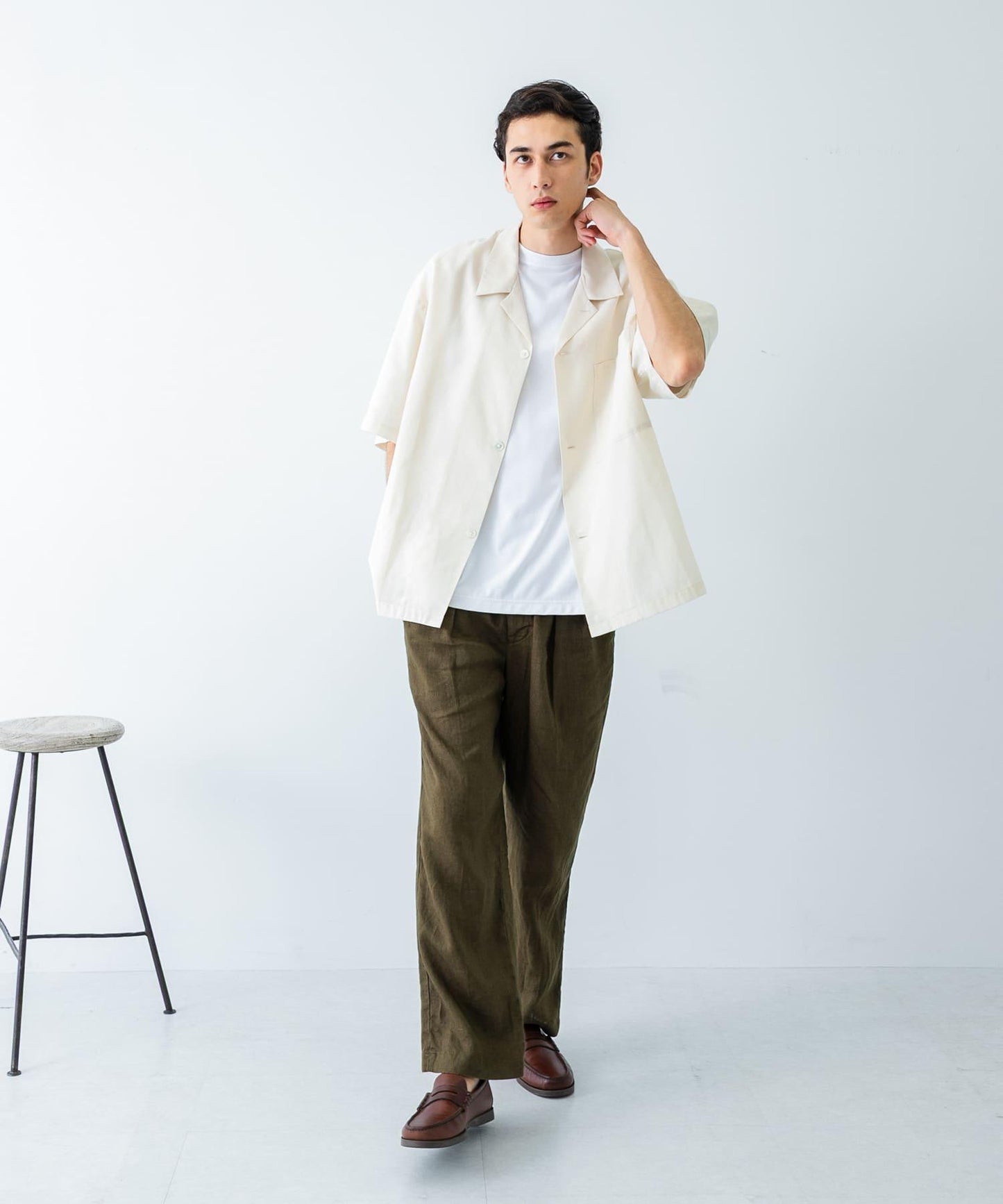 『UR TECH DRYLUXE』高機能亞麻襯衫夾克