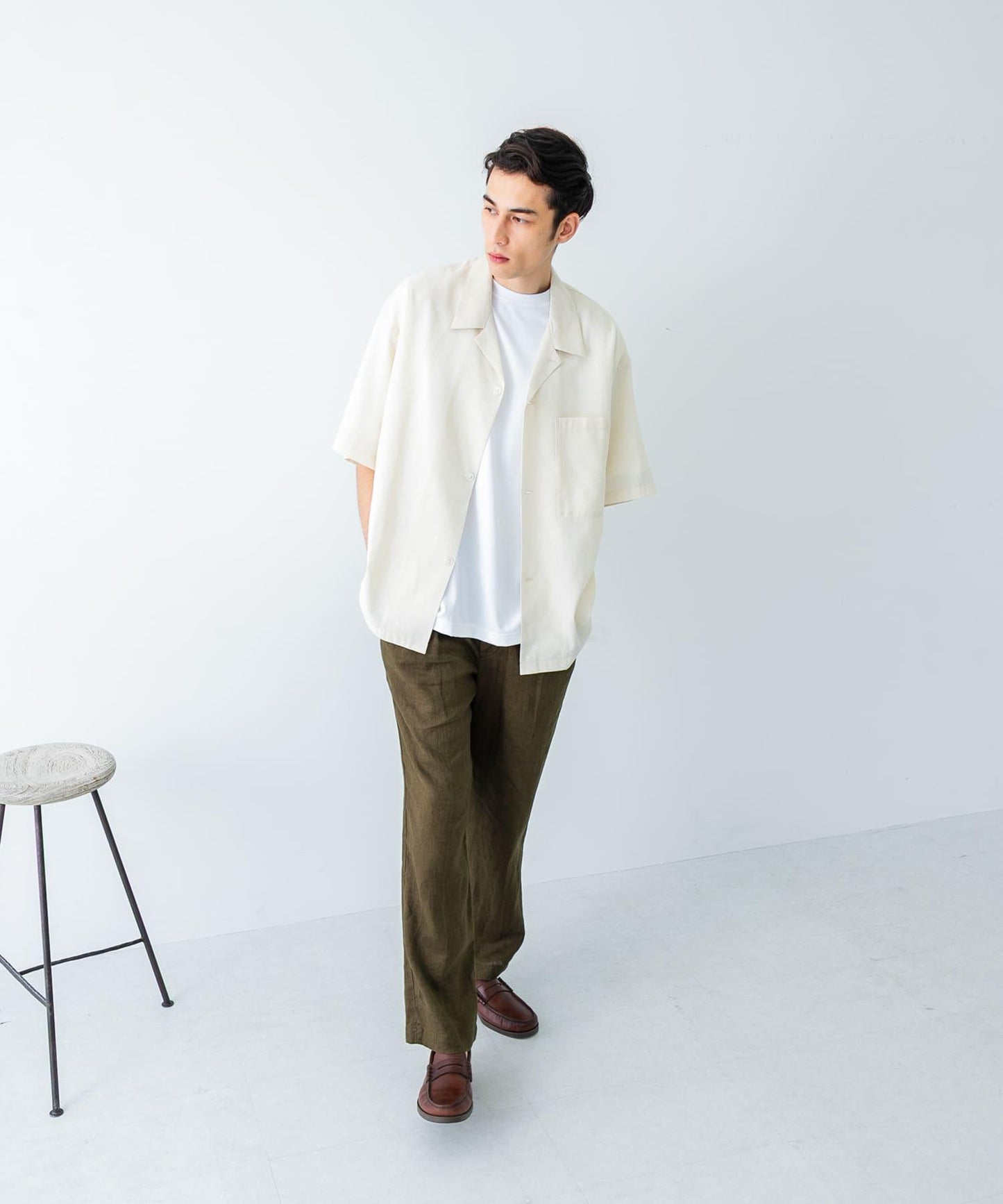 『UR TECH DRYLUXE』高機能亞麻襯衫夾克