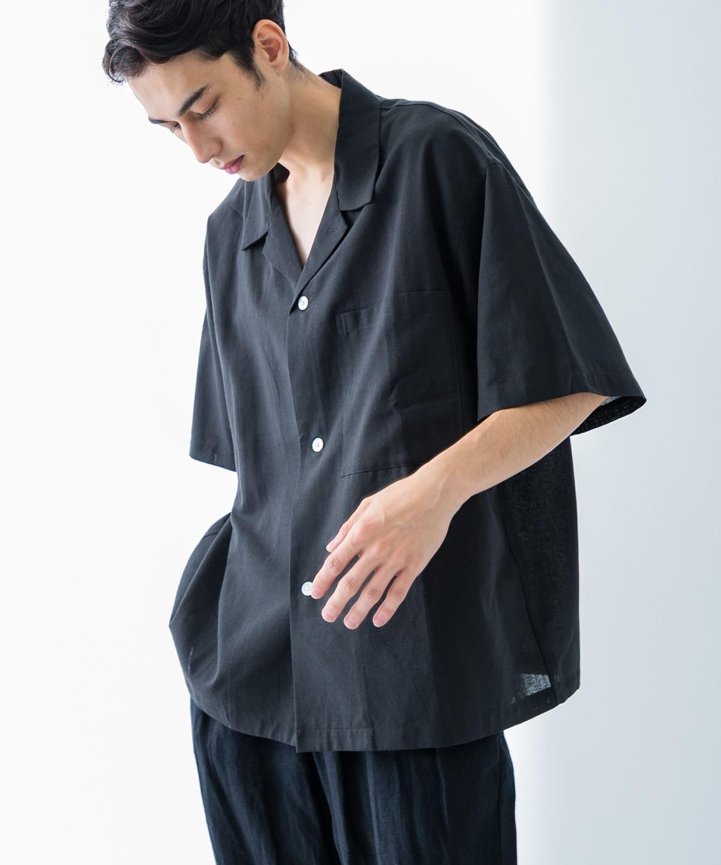 『UR TECH DRYLUXE』高機能亞麻襯衫夾克