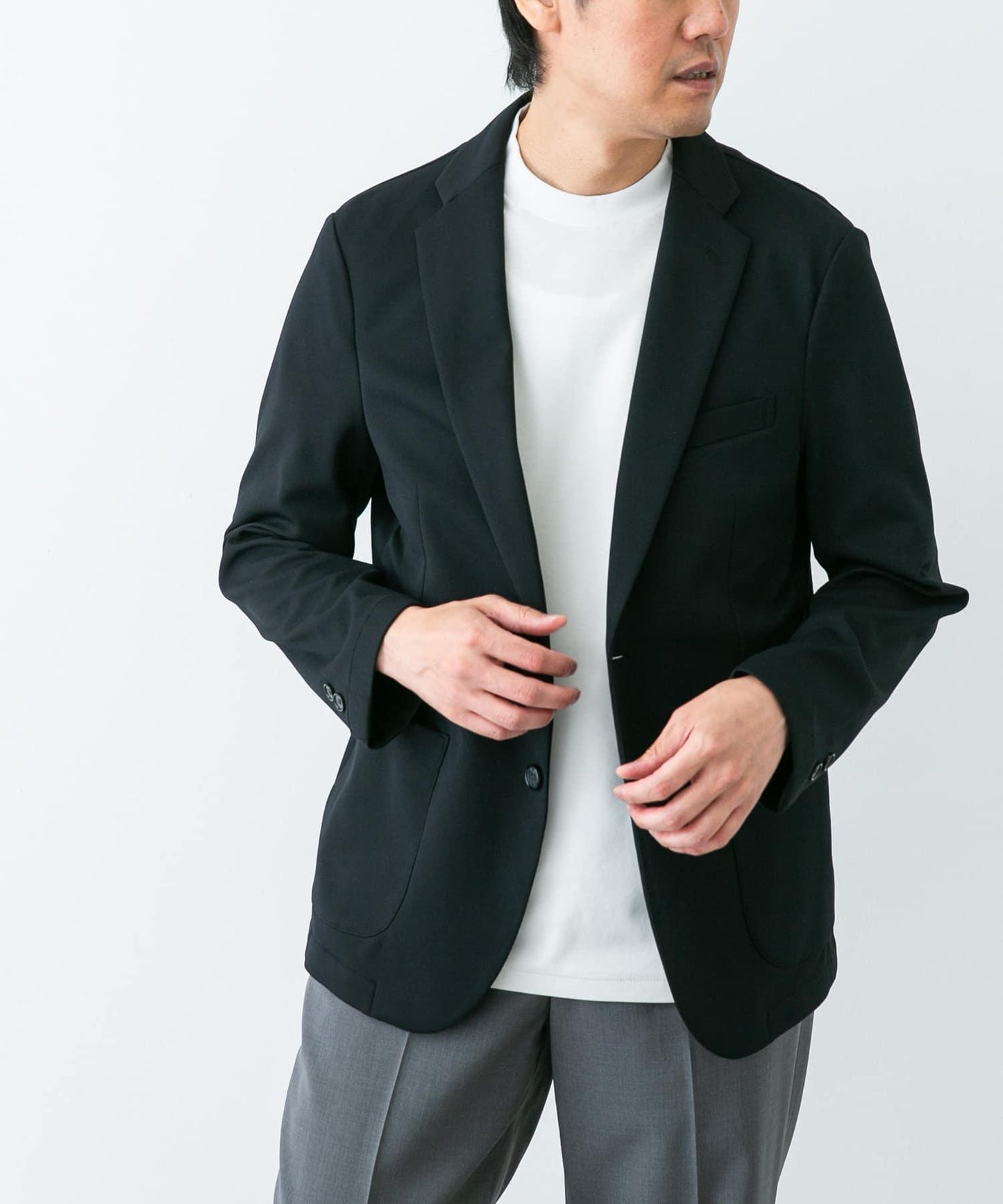 LIFE STYLE TAILOR 易護理衝浪針織夾克