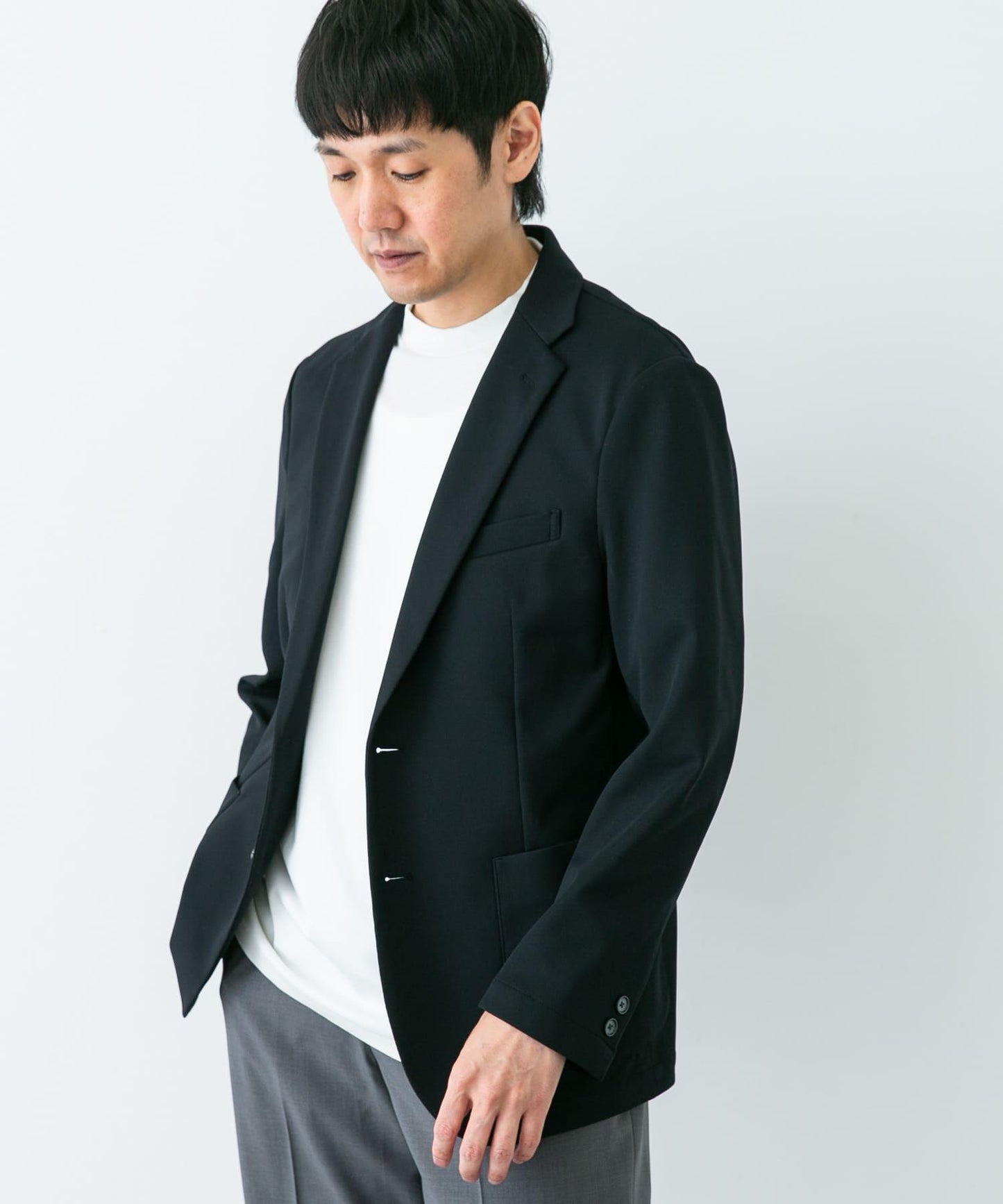 LIFE STYLE TAILOR 易護理衝浪針織夾克