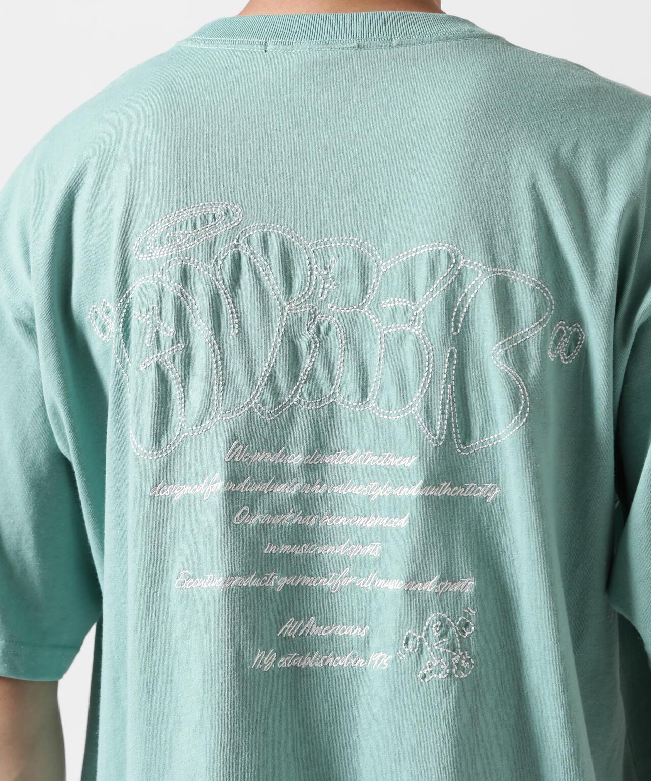 《直營店限定》塗鴉刺繡T恤