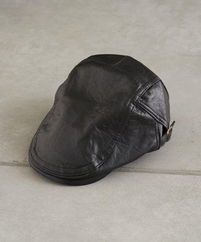皮革漁夫帽