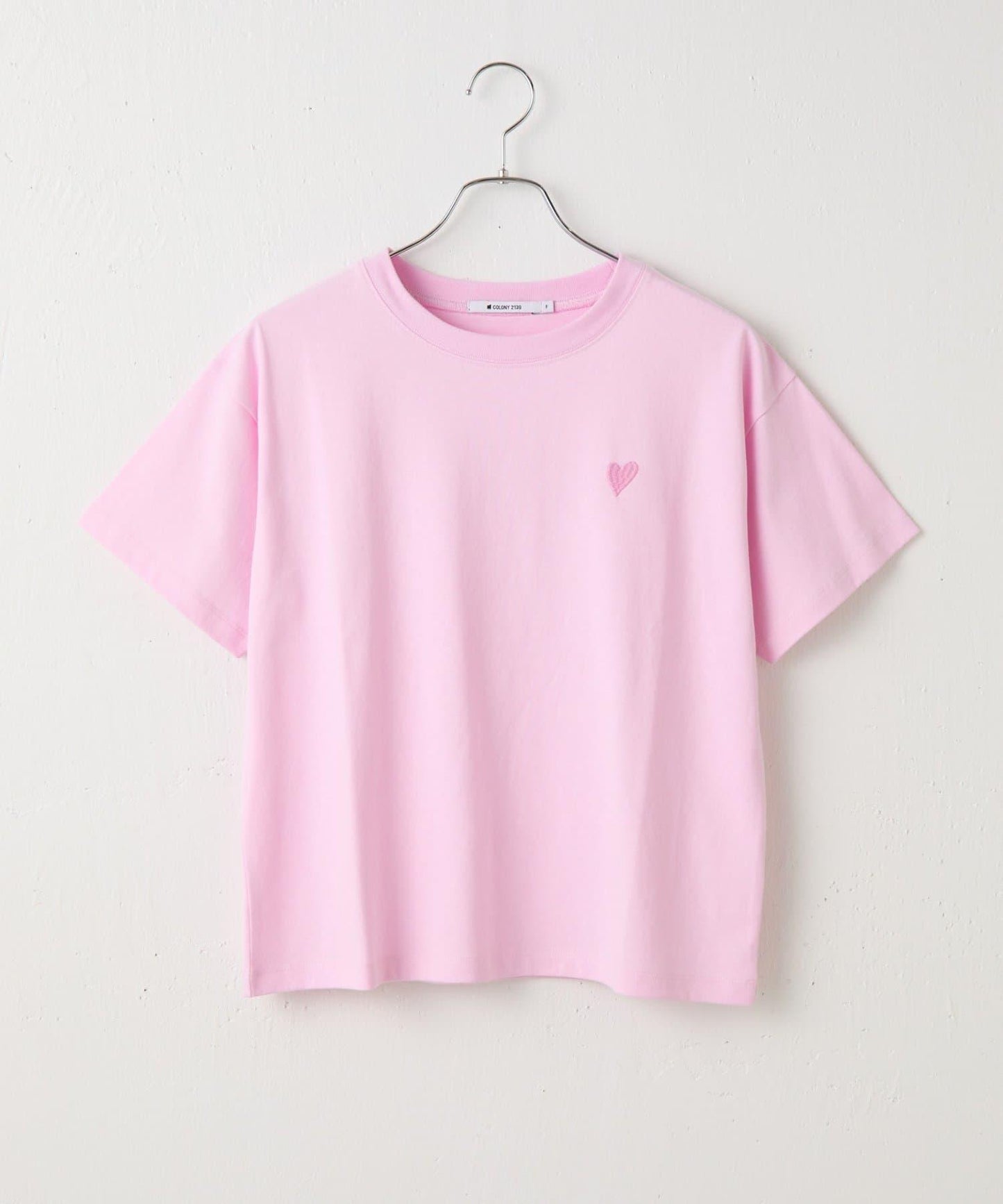 心形刺繡T恤