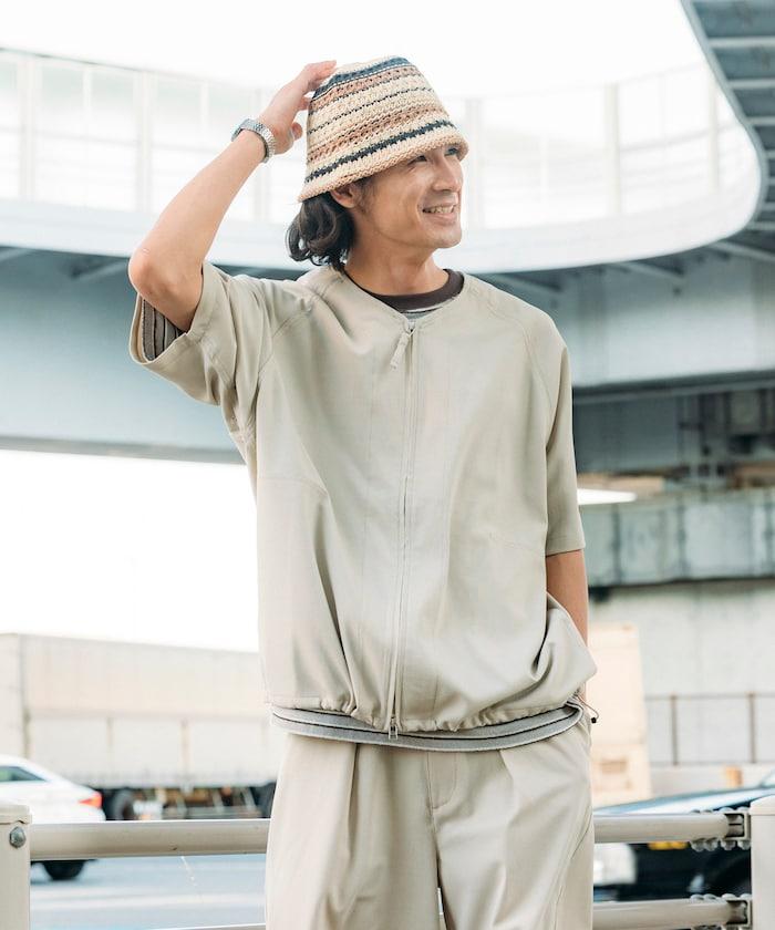 速乾材料 舒適版型 無領 棒球衫 短袖 亞麻風 居家護理