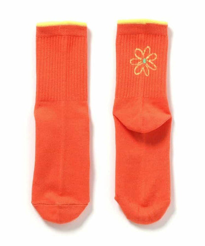 3P對象 女孩子標誌圖案彩色襪子