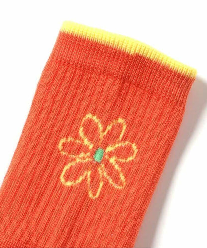 3P對象 女孩子標誌圖案彩色襪子