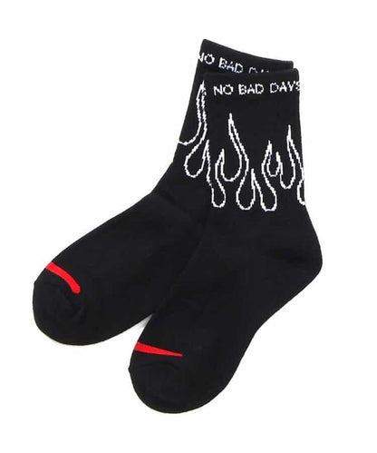 3P對象 花朵·火焰襪