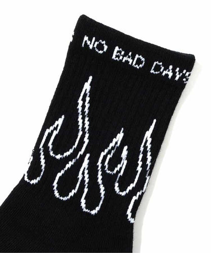 3P對象 花朵·火焰襪