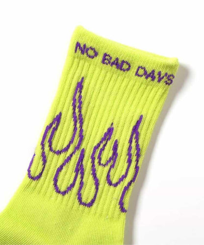 3P對象 花朵·火焰襪