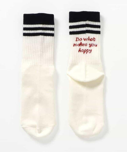 3P套裝 線條標誌襪