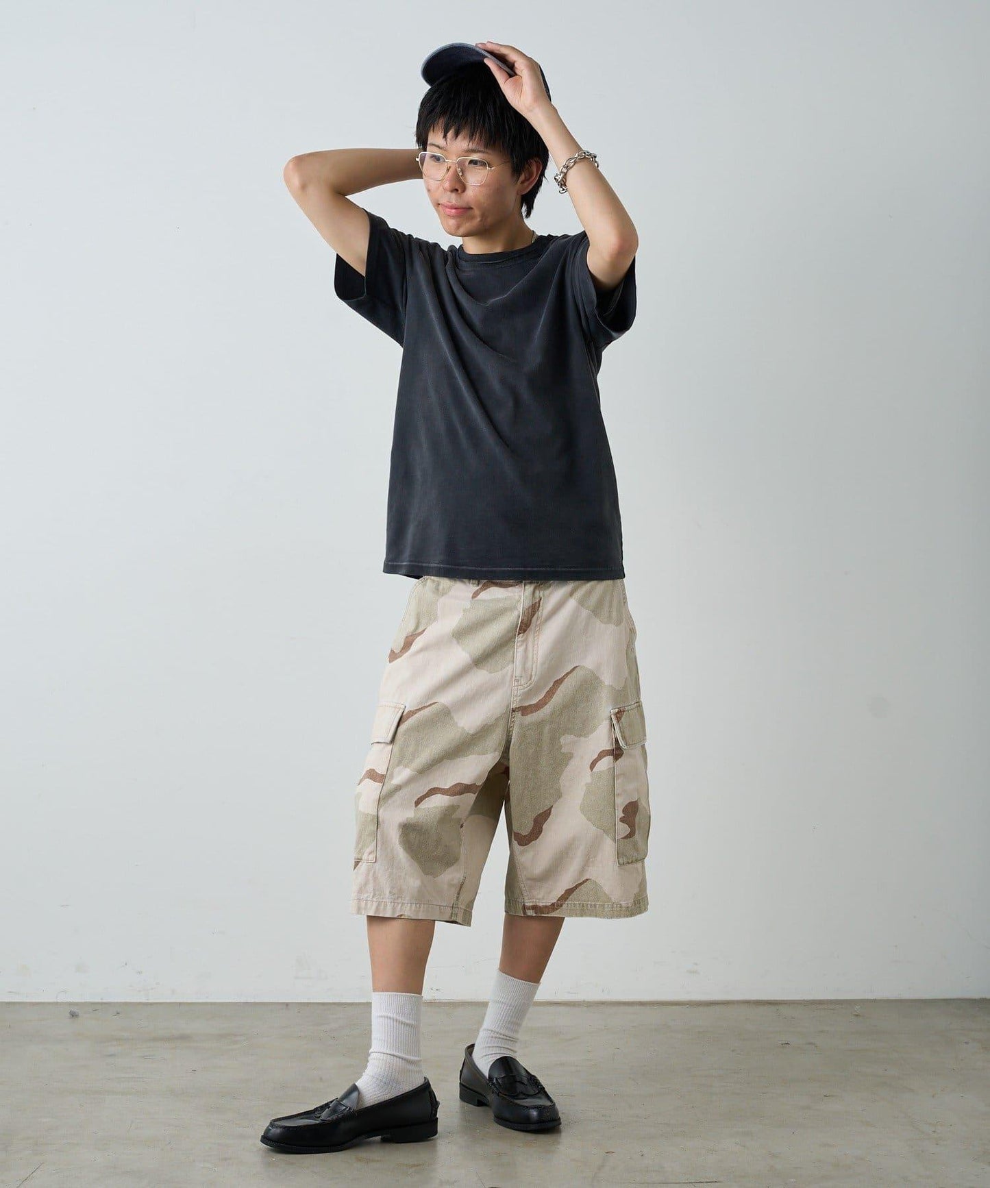 Kastane 寬鬆工裝短褲
