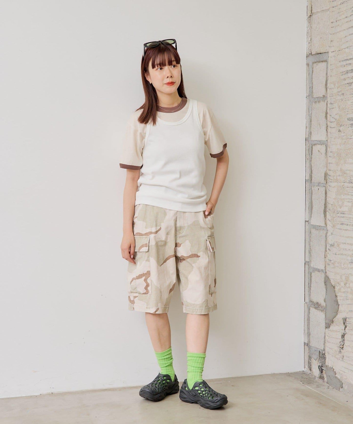 Kastane 寬鬆工裝短褲