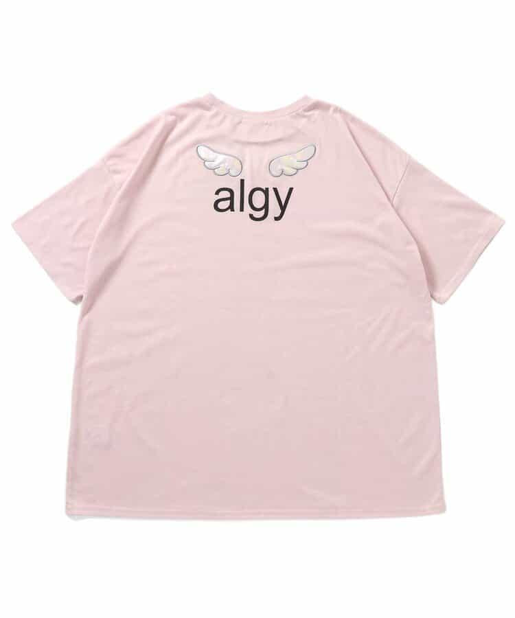 羽毛圖案大號T恤