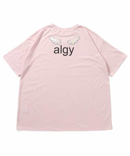 羽毛圖案大號T恤