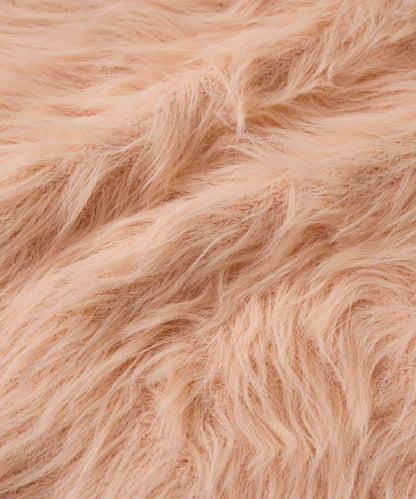 長款羽毛前後兩穿針織馬甲