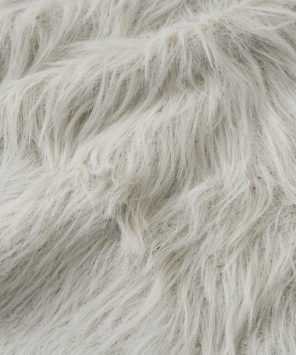 長款羽毛前後兩穿針織馬甲