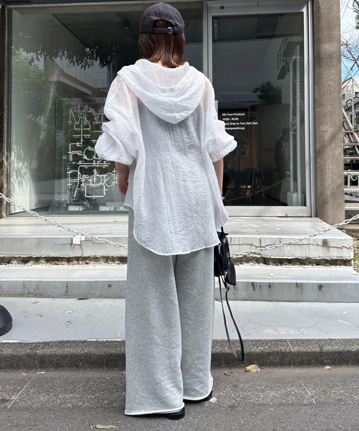 透視連帽襯衫