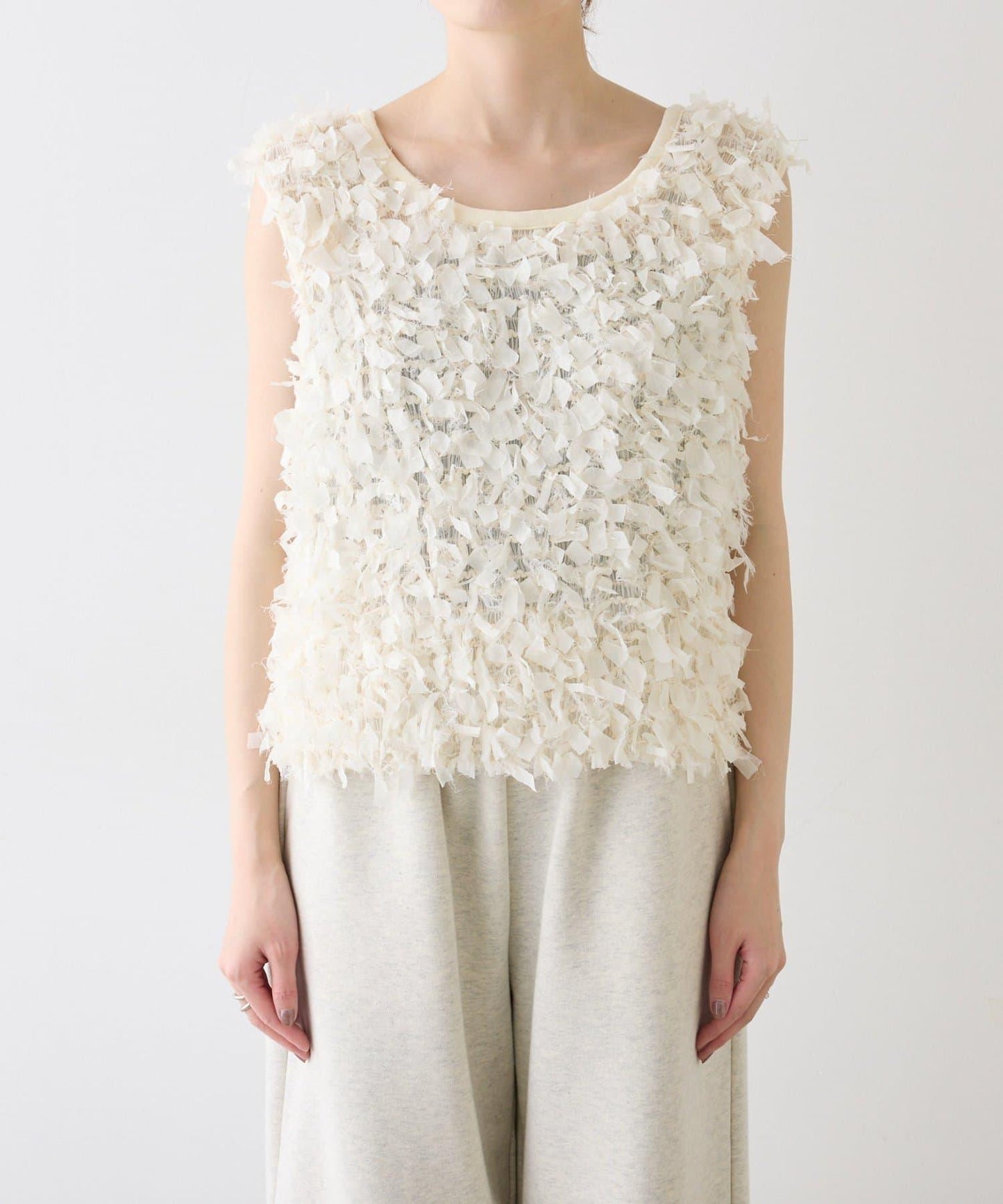 蝴蝶結流蘇拉鍊馬甲