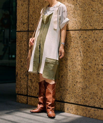 etsinta改良款軍裝背心