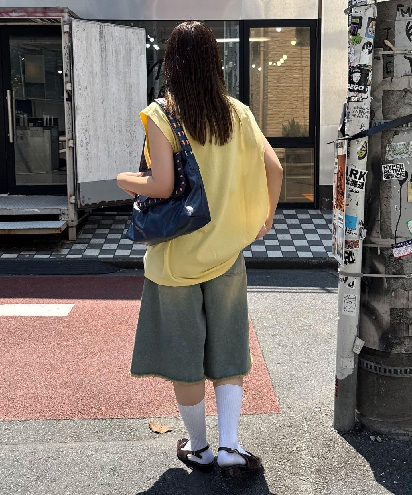 【複製標籤 / 複製標籤】混合復古褪色無袖T恤