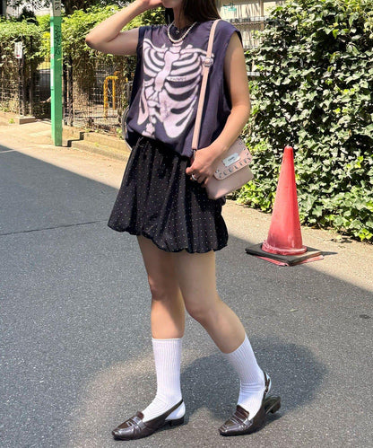 【複製標籤 / 複製標籤】混合復古褪色無袖T恤