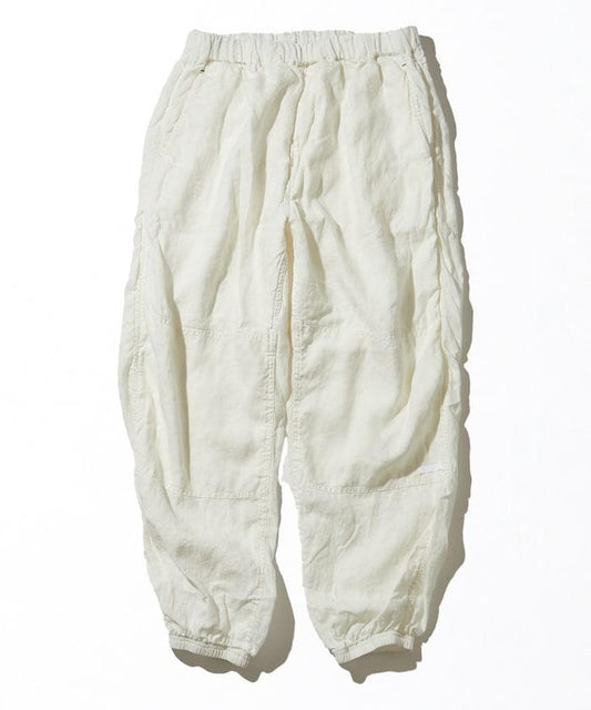 比利時亞麻健身錐形褲 1.2