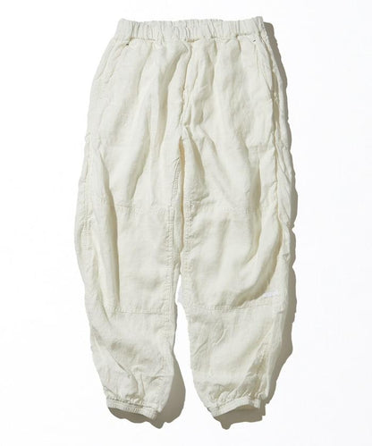 比利時亞麻健身錐形褲 1.2