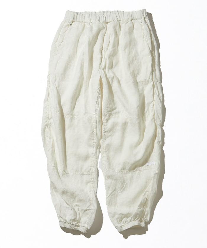 比利時亞麻健身錐形褲 1.2