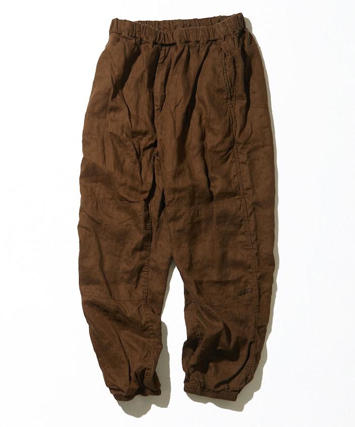 比利時亞麻健身錐形褲 1.2