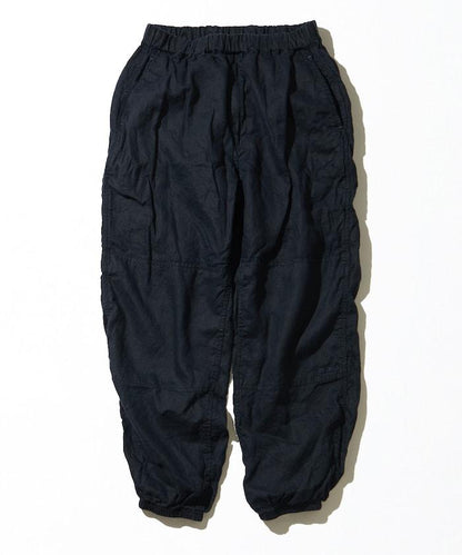 比利時亞麻健身錐形褲 1.2