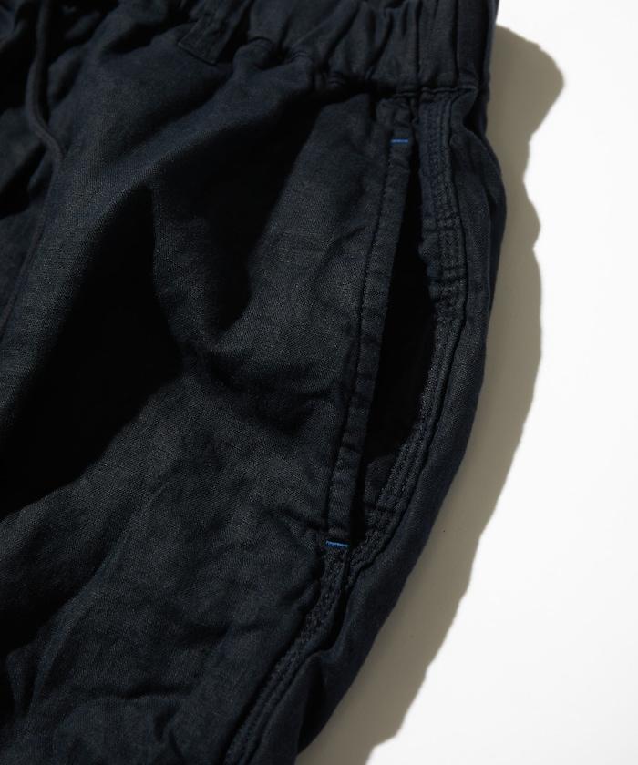 比利時亞麻健身錐形褲 1.2