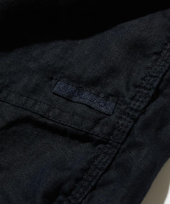 比利時亞麻健身錐形褲 1.2