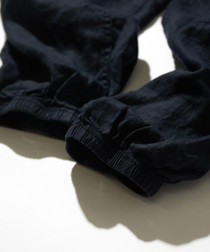 比利時亞麻健身錐形褲 1.2