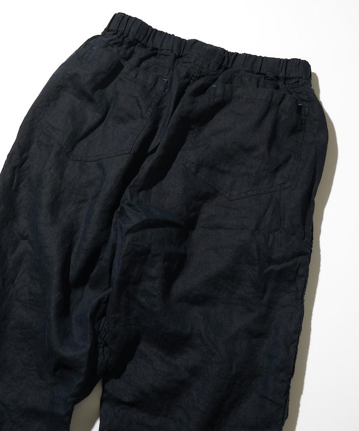 比利時亞麻健身錐形褲 1.2