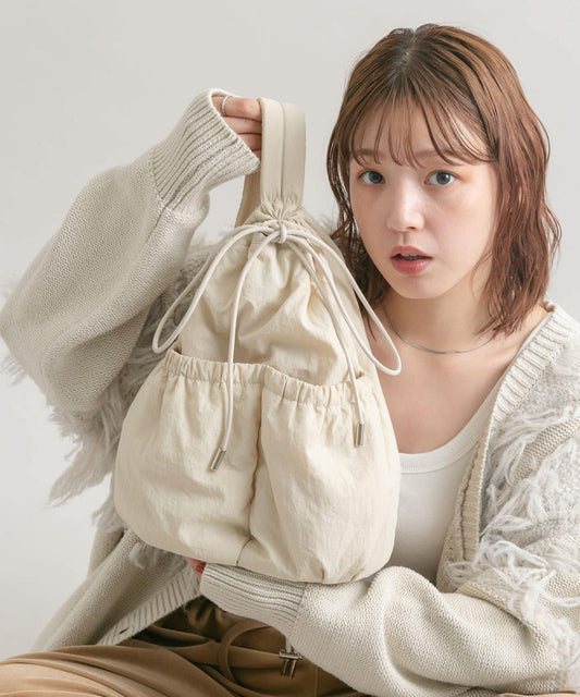 尼龍羽絨束口包
