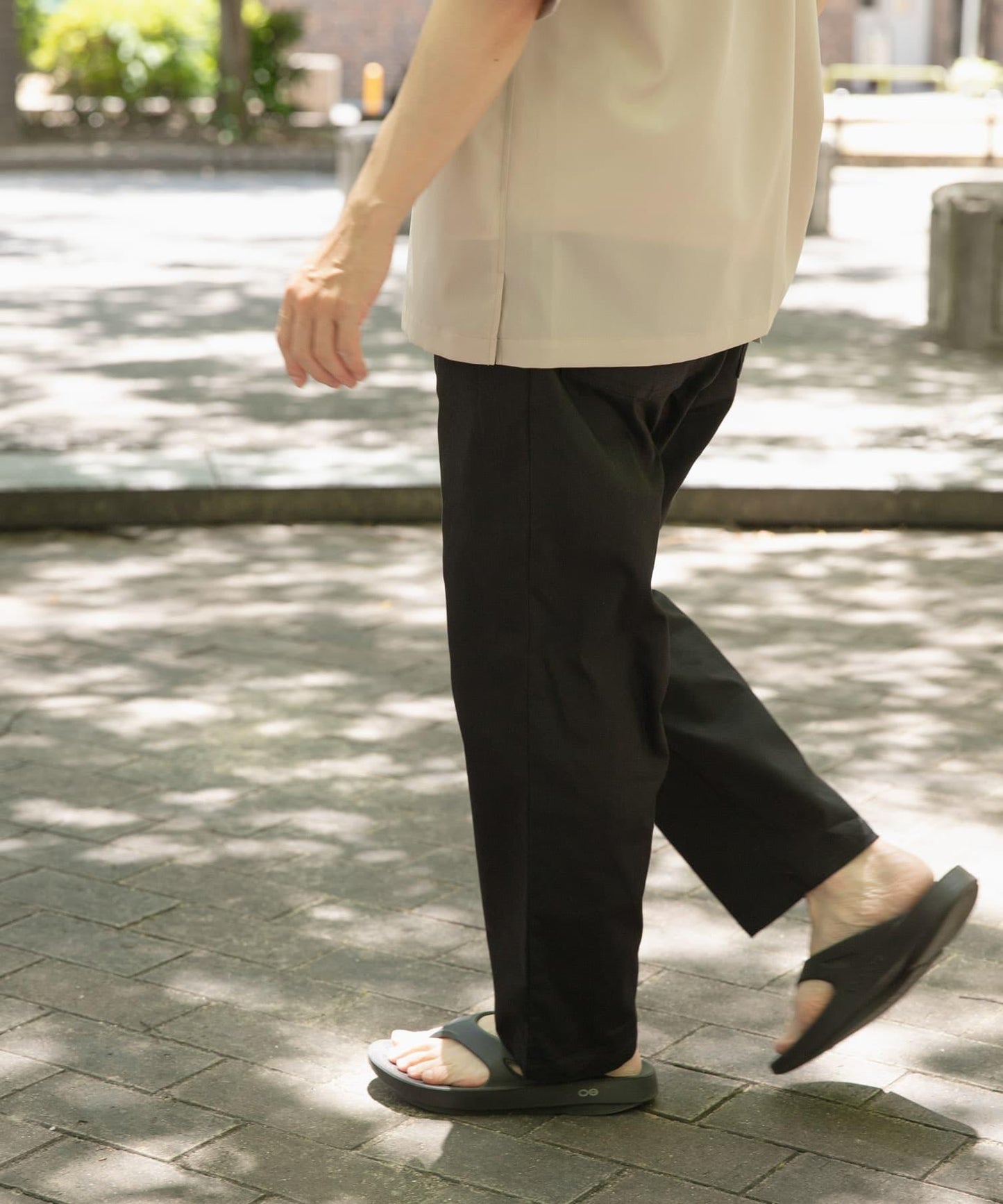 高彈力休閒褲