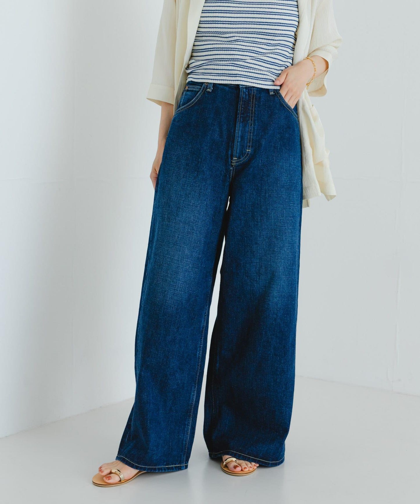 『聯名』Lee101×URBAN RESEARCH 寬鬆休閒褲