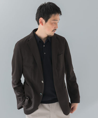 「易護理/速幹」LIFE STYLE TAILOR 混色針織休閒西裝外套