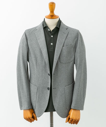 「易護理/速幹」LIFE STYLE TAILOR 混色針織休閒西裝外套