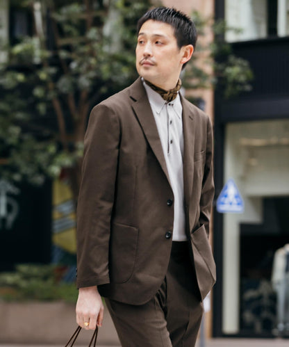 LIFE STYLE TAILOR 亞麻風格舒適夾克