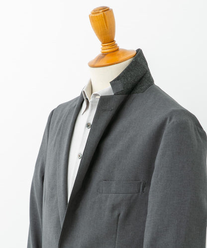 LIFE STYLE TAILOR 亞麻風格舒適夾克