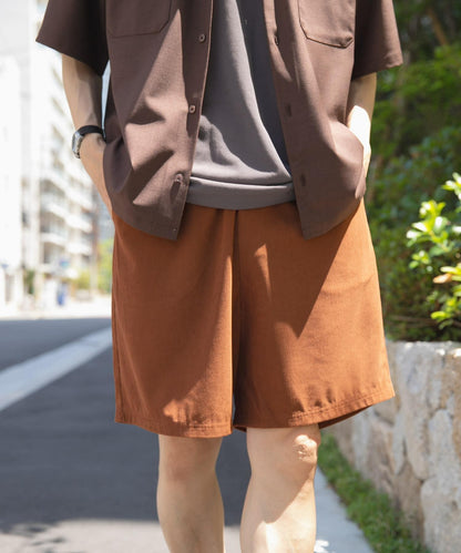 夏季燈芯絨休閒短褲